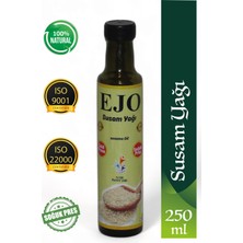 Feyza Design Saf Doğal Susam Yağı 250ML, Sağlıklı ve Lezzetli Kullanım Için