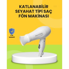 Freedom Store Katlanır Gövdeli Saç Kurutma Makinesi Ev ve Valiz Kullanımı