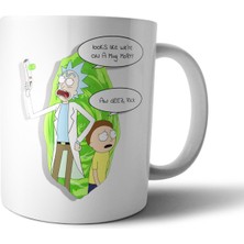 Pixxa Rick Morty Kupa Bardak