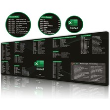 Viron Tech Excel Mousepad 80X40 cm Kaymaz Taban