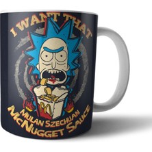 Pixxa Rick Morty Kupa Bardak