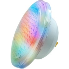 Ayder Timya 5 Adet 30 Watt 12 Volt Smd Led Rgb Kendinden Dönen  Havuz Ampulü (par 56)