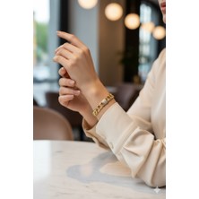 Ares 01 Store 14K Altın Kaplama Xuping Vıp Taşlı Bileklik