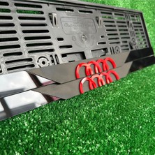 Pi Dekorasyon Lüx Otomobil Pleksi Plakalık Audi Logolu