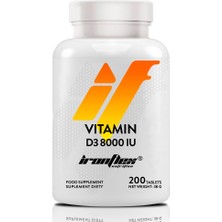 Ironflex Vitamin D3 8000 Iu 200 Tablet