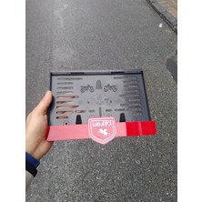 Pi Dekorasyon Motor Pleksi Plakalık
