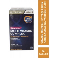 Nutraxin Womens Multi Vitamin Complex 60 Tablets 2 Adet