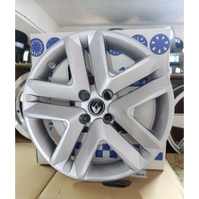 Yk Renault Clio 4 / 5 Uyumlu 16 Inç Jant Kapağı 4'lü Takım Amblem Hediyeli