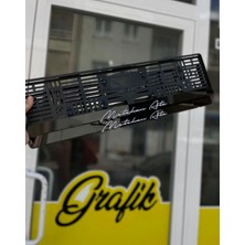 Pi Dekorasyon Sarkık Imza Model Plakalık