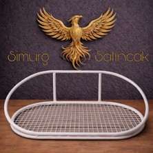 Simurg Salıncak ve Design Çift Kişilik Izgaralı Makrome Salıncak Demiri