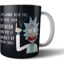 Pixxa Rick Morty Kupa Bardak