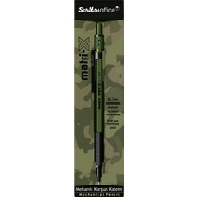 Lisinya Mekanik Kurşun Kalem 0,7 mm Yeşil Pirinç Gövde Hafif ve Ergonomik Profesyonel Kullanım