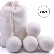 PremiumPort Yün Kurutma Topu 6'lı, Çamaşır Kurutma ve Makine Için Optimal Çözüm