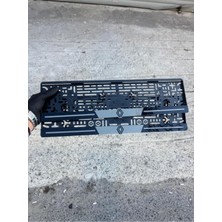 Pi Dekorasyon Araba Pleksi Plakalık