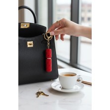 Doldurulabilir Parfüm Şişeli Işıltılı Taşlı Anahtarlık – Şık ve Pratik Hediye Seçeneği