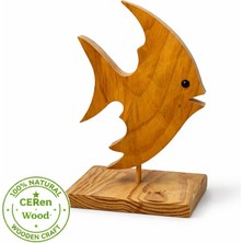 Ceren Wooden Dekoratif El Yapımı Ahşap Balık