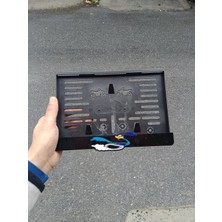 Pi Dekorasyon Motorsiklet  Pleksi Plakalık