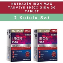 Nutraxin Iron Max 30 Tablet 2 Adet
