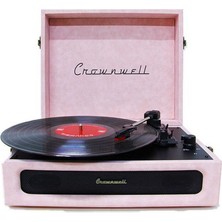 Allians Pembe Casablanca Bluetoothlu Pikap ile Plaklarınız Keyifle Çalınsın