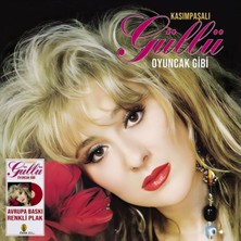 Allians Renkli Plak Güllü Kırmızı Lp 33DEVIR, Eğlence ve Dekorasyon Için Ideal