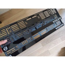 Pi Dekorasyon Volvo Takmatik Pleksi Plakalık Ön Arka Takım (2 Adet)