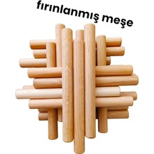 Allians Ritim Çubuğu Fırınlanmış Meşe 10 Çift, 17 Cm, Sağlam ve Dayanıklı