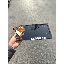 Pi Dekorasyon Motor Pleksi Plakalık Özel Tasarım (Tazmanya Canavarı)