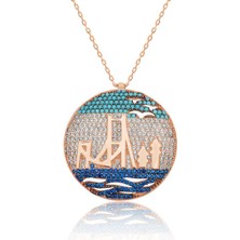 Inure Jewelry Gümüş Şehitler Köprüsü Kolye