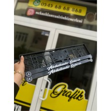 Pi Dekorasyon Mercedes Logolu Isime Özel Pleksi Plakalık