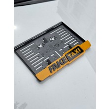 Pi Dekorasyon Fake Taxi? Motorsi?klet Plakalik