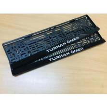 Pi Dekorasyon 3D Lüx Parlak Takmatik Oto Plakalık