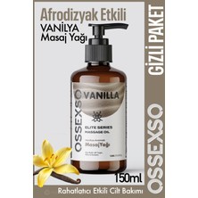 Feyza Design Vanilya Aromalı Yenilebilir Masaj Yağı 150 Ml, Aromaterapi ve 2’li Paket