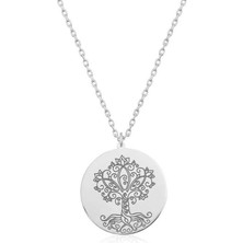 Inure Jewelry Gümüş Hayat Ağacı Bayan Kolye