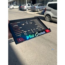 Pi Dekorasyon Hologram Motor Plakalık