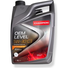Champion 5W-30 C3 Oem Level 5 Litre Motor Yağı