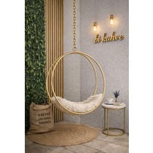 Simurg Salıncak ve Design Gold Dekoratif Salıncak Tek Kişilik -Salıncak Hamak-Damla