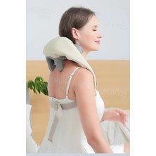 Feyza Design Taşınabilir Shiatsu Boyun ve Omuz Masaj Aleti, 2 Mod, Ayarlanabilir Sıcaklık