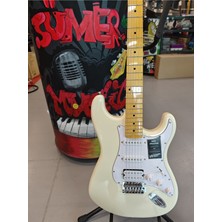 Allians Vintage White Stratocaster Hss Elektro Gitar ve Aksesuar Seti