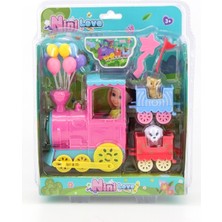 Birlik Toys 53822 Trenli Balonlu Mini Bebek