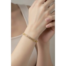 Xuping Kadın 14 K Xupıng Labirent Taşlı Bileklik