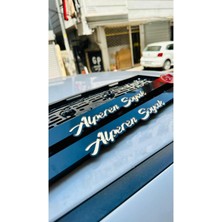 Pi Dekorasyon Kişiye Özel Türk Bayraklı Model 3D Pleksi Takmatik Plakalık