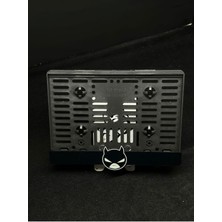 Pi Dekorasyon Motor Plakalık Batman  Lazer Kesim Pleksi