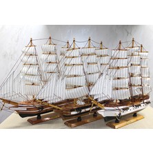 Neva Prime Ahşap Yelken Gemi Model 3