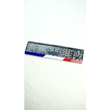 Pi Dekorasyon Fransız Pleksi Plakalık (2 Adet)