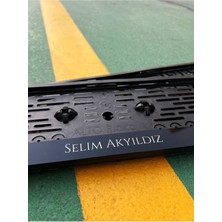 Pi Dekorasyon Düz Yazı Fontlu Takmatik Plakalık