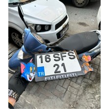 Pi Dekorasyon Motor Pleksi Plakalık Özel Tasarım