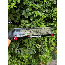 Pi Dekorasyon Özel Tasarım Türk Bayraklı Pleksi Plakalık