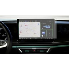 Velvoria Volkswagen Yeni Tiguan E-Tsi 12.9 Inç Multimedya Esnek Nano Glass Ekran Koruyucu 2024