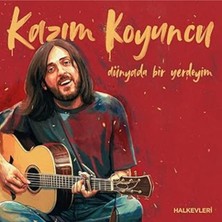 Allians Dünyada Bir Yerdeyim Kazım Koyuncu Plak Lp Muzik Albümü