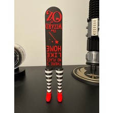 Bunuver 3ADET Wizard Of Oz Tasarımlı Dekoratif Kitap Ayracı – Parlak Kırmızı Detaylı(3 Adet)